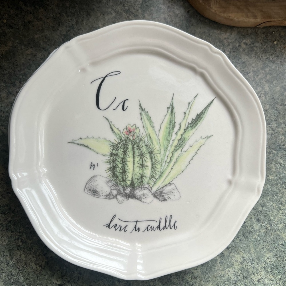 Pyari for Anthropologie Canapé C Plate, 6.5” across